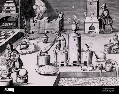 Assay Laboratory With Various Forms Of Furnace Including And Athanor Or