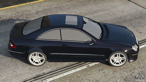 Mercedes Benz Clk 55 Amg C209 Eerie Black Replace Para Gta 5