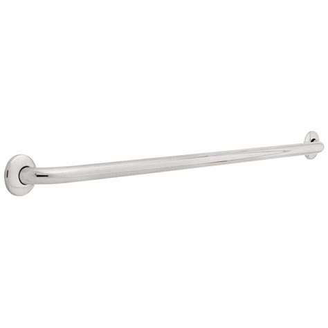 Franklin Brass 42 In X 1 1 4 In Concealed Screw Grab Bar In Bright Stainless 5742bs The Home