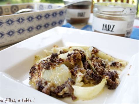 Gratin De Fenouil Et Gorgonzola Crumble Au Farz Gwinizh Du Recette