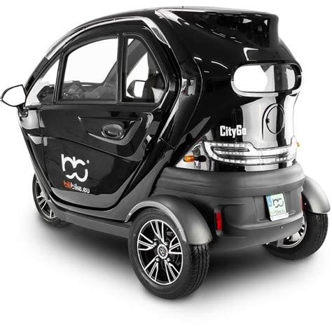 Skuter Elektryczny Zabudowany Micro Car Bili Bike City Go Czarny Arena Pl