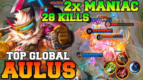 2x Maniac With 28 Kills Aulus Best Build And Emblem 2023 Gameplay