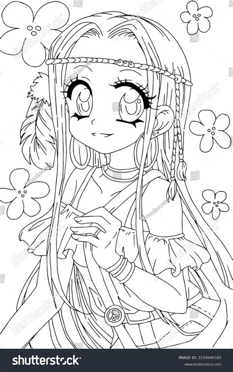 Discover 84 Kawaii Anime Coloring Pages Latest Vn