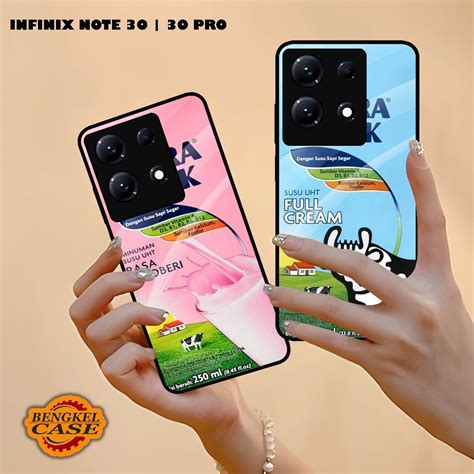 定制案例光面 Infinix HOT HOT PLAY NOTE PRO 圖案牛奶盒 蝦皮購物