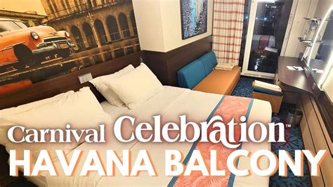 Carnival Celebration Havana Balcony Tour 8230, Carnival Cruise Line — Home