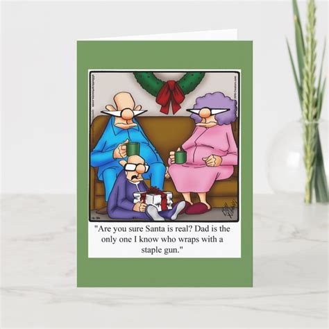 Funny Christmas Humor Greeting Card in 2024 | Funny christmas cards, Merry christmas funny ...