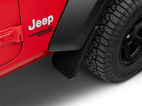 Redrock Jeep Wrangler Custom Molded Mud Guards Front And Rear J132167 Jl 18 24 Jeep Wrangler