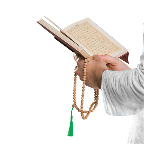 Man With A Quran In His Hands 23982545 PNG