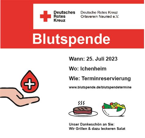 Blutspende Drk Ov Neuried E V