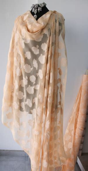 Pink Rose Gold Beaded Lace Fabric Nude Tulle Embroidered With Sequins Roses Floral Pattern