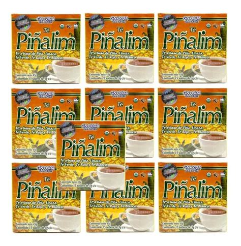 Té Piñalim 15 Sobres Gn vida 10 Cajas Envío gratis