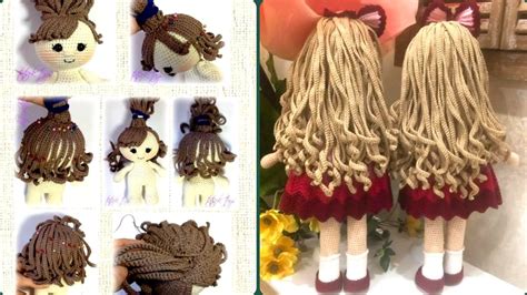 Very Creative Crochet Doll Hair Making Ideas Crochet Doll With