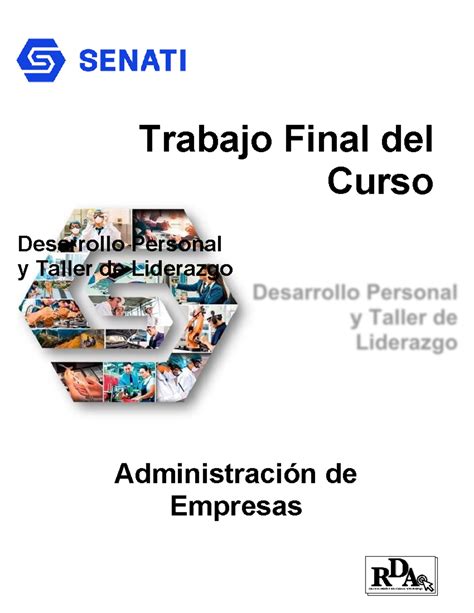 SPSU 868 Trabajofinal Desarrollo Personal Y Taller De Liderazgo