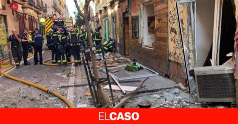 Explosió a Malasaña Madrid una dona greu en un incendi VÍDEOS