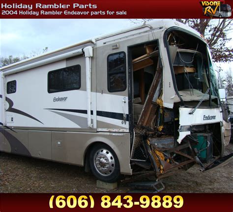 Rv Exterior Body Panels 2004 Holiday Rambler Endeavor Parts For Sale Holiday Rambler Parts