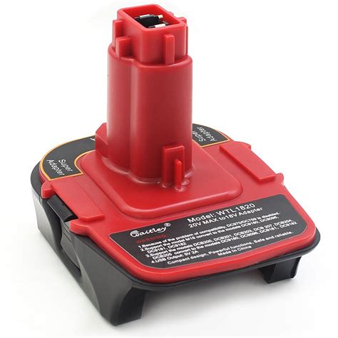 Battery Adapter Black Decker Dewalt Wolfbikini