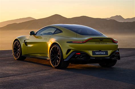 2025 Aston Martin Vantage Features Twin Turbo V8 Engine