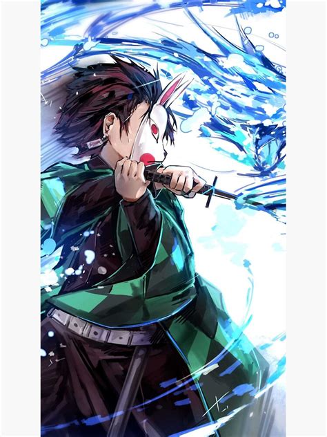 "tanjiro demon slayer fan art " Sticker for Sale by kaip1011 | Redbubble