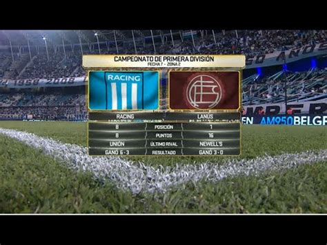 Fútbol en Vivo Racing Lanús Fecha 7 Primera División 2016 YouTube