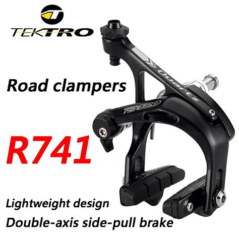 Tektro Road Bike Brake Clamp R Dual Axis Side Pull Brakes Aluminum