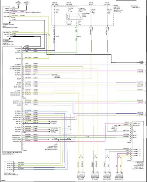 2006 Ford Fusion Wiring Diagram