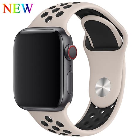 Ремешок для apple watch 42 мм 38 мм силиконовый браслет correa iwatch 5 ...