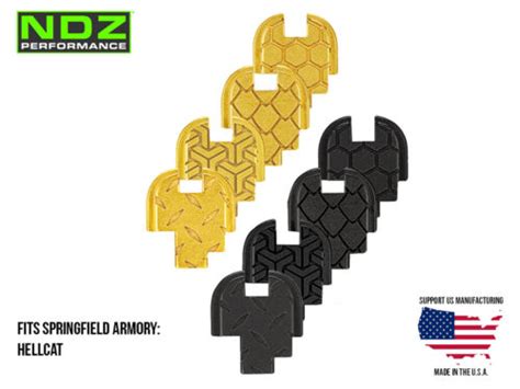 Ndz Springfield Hellcat Pro Pro Comp Osp Slide Cover Back Plate Lde Aluminum Ebay