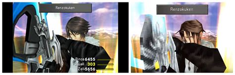 Final Fantasy VIII Remastered vs. original screenshot comparisons