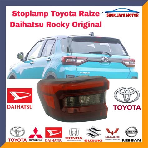 Stoplamp Lampu Belakang Mobil Toyota Raize Daihatsu Rocky Original