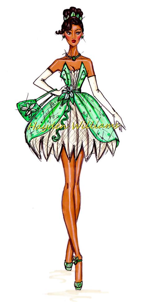 Hayden Williams Fashion Illustrations The Disney Diva S Collection By