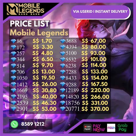 9288💎 1675 🔥100 Cheapest Mlbb Diamonds 💎 Mobile Legends Diamonds