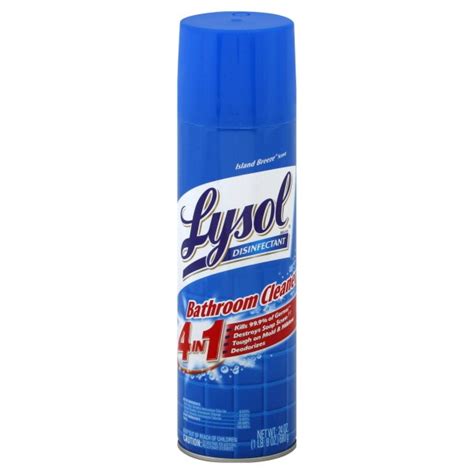 Lysol Basin Tub And Tile Cleaner Foaming Aerosol