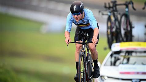 Remco Evenepoel 9e lors du Contre la Montre au Jeux Olympiques à