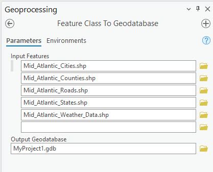 Chapter 5 Adding Shapefiles To A Projects Geodatabase Remote