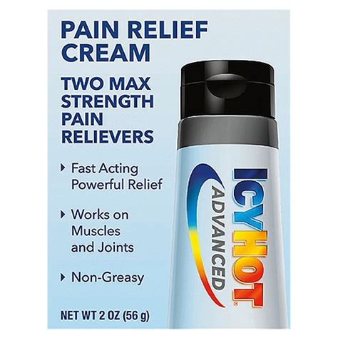 Icy Hot Advanced Pain Relief Cream Atlantis