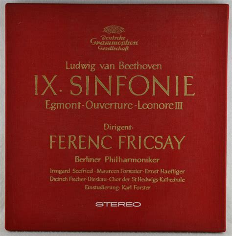 Popsike BEETHOVEN FRICSAY IX Sinfonie Egmont Ouverture