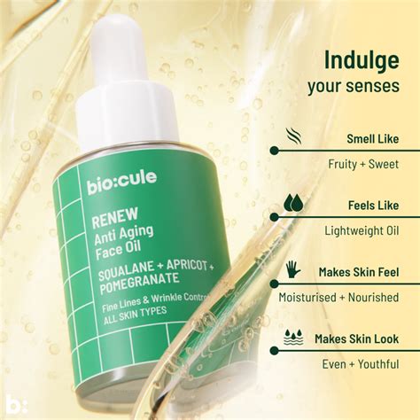 Renew Anti Aging Face Oil Biocule