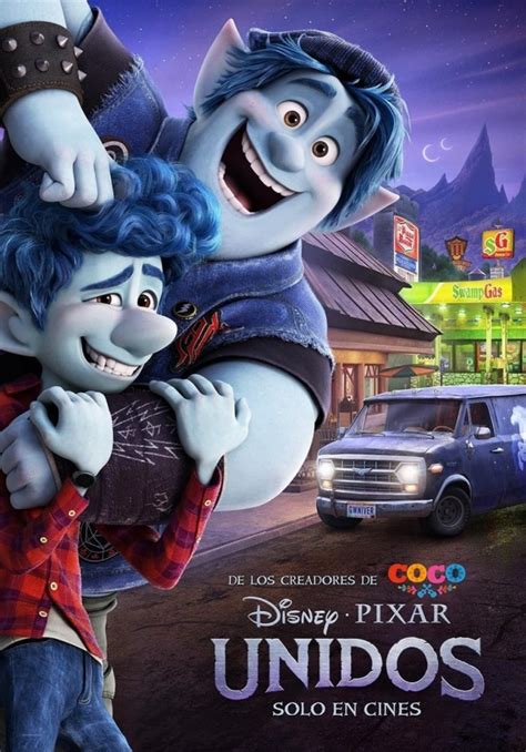 Póster De La Película Animada Onward De Disney•pixar