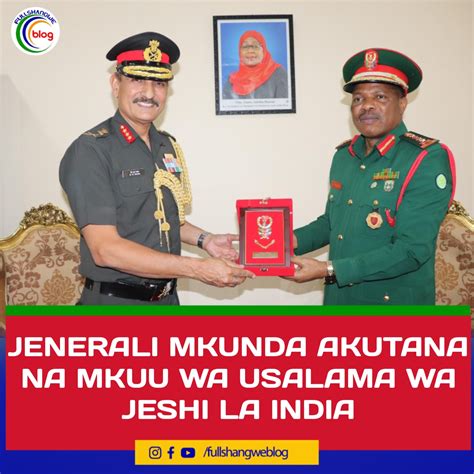 Jenerali Mkunda Akutana Na Mkuu Wa Usalama Wa Jeshi La India Full