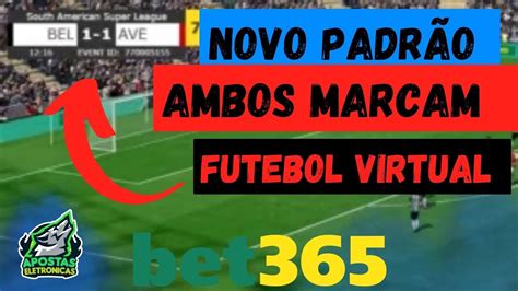 Bet Novo Padr O De Ambos Para O Futebol Virtual Assertividade