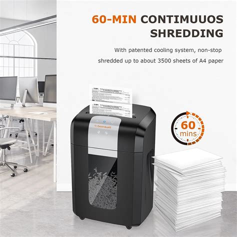 Buy Bonsaii Sheet Cross Cut S Paper Shredder For Office Pack