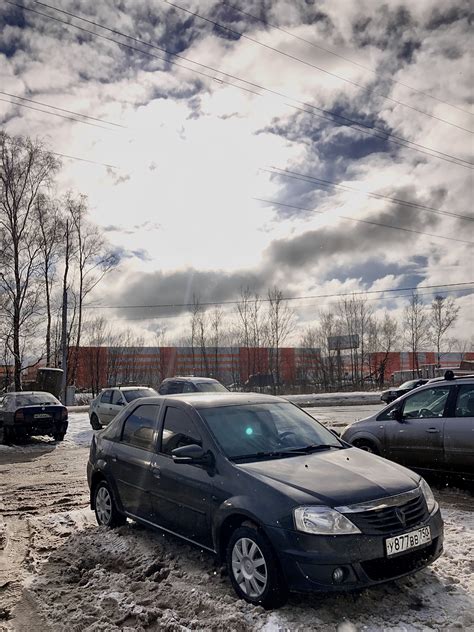 Гранта зеркала на логан — Renault Logan (1G), 1,6 л, 2009 года ...