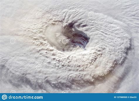 Gaping Eye of Hurricane Florence Stock Image - Image of florence, nature: 127980505