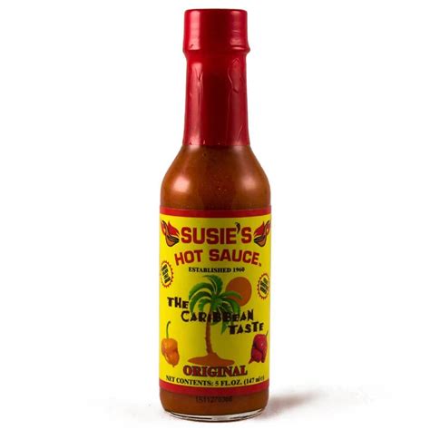 Susie S Original Hot Sauce Hot Sauce Sauce Hot