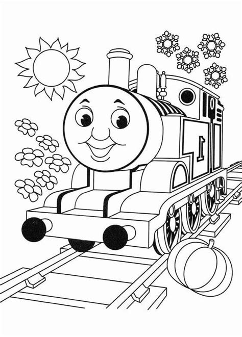 Vaca Y Thomas El Tren Para Colorear Imprimir E Dibujar Dibujos Images