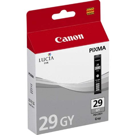 Original Canon Pixma Pro B Pgi Gy Druckerpatrone Grau