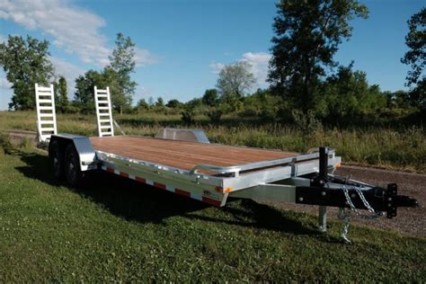 Medium & Heavy Duty Equipment Trailers | Aluminum Open Trailers