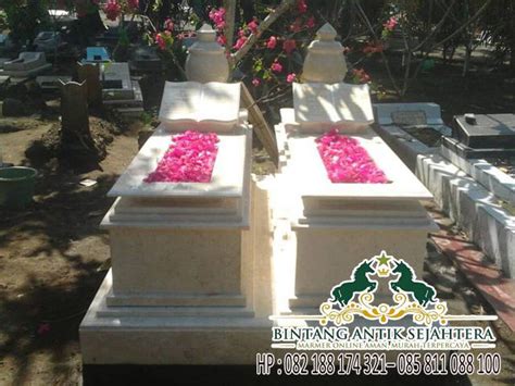 Model Kijingan Granit Marmer Kuburan Makam Tulungagung Pusara Makam