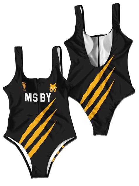 Fandomaniax Team Msby Black Jackals One Piece Swimsuit