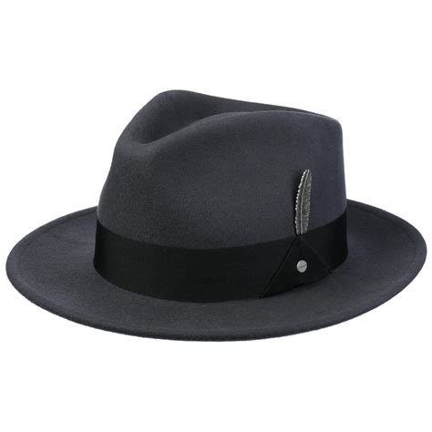 Burdock Fedora Wollhut By Stetson